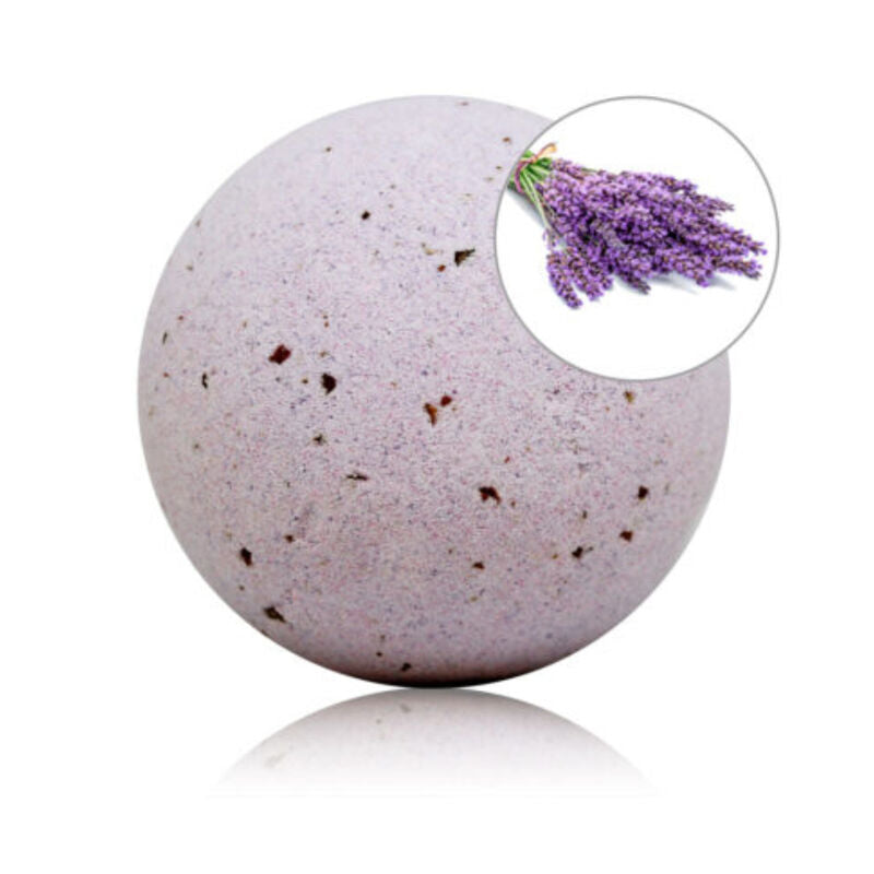 TALOKA - LAVENDER AND ROSE PETAL SCENTED BATH BOMB