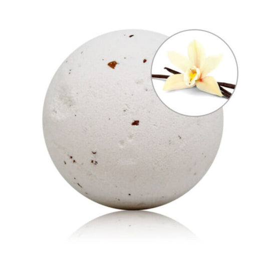 TALOKA - VANILLA AND ROSE PETAL SCENTED BATH BOMB