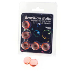 TALOKA - BRAZILIAN BALLS EXCITING GEL VIBRATION EFFECT 5 BALLS