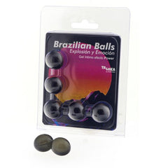 TALOKA - BRAZILIAN BALLS EXCITING GEL POWER EFFECT 5 BALLS