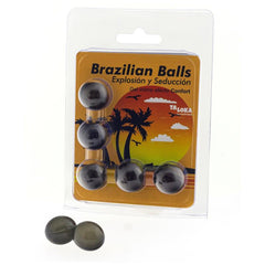 TALOKA - BRAZILIAN BALLS EXCITING GEL COMFORT EFFECT 5 BALLS