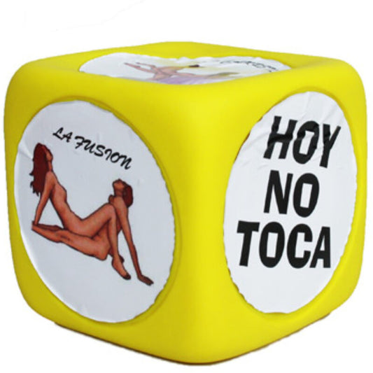 SPICY DEVIL - SUPER LARGE YELLOW POSITION KAMASUTRA DICE