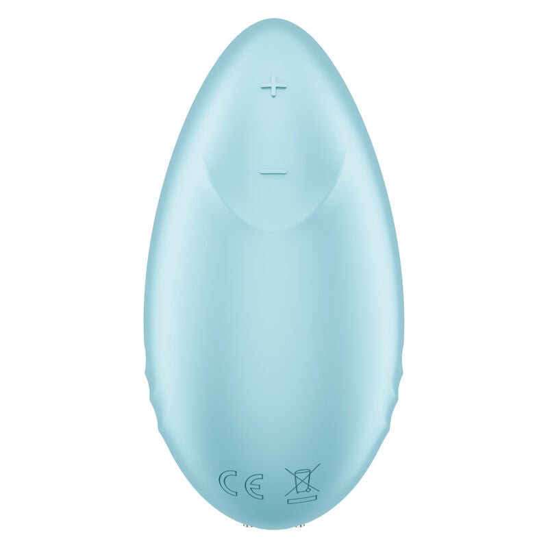 SATISFYER - TROPICAL TIP VIBRATOR LAY-ON BLUE