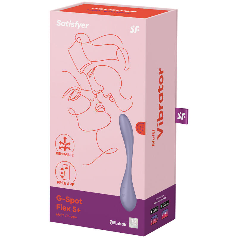 SATISFYER - G-SPOT FLEX 5 MULTI VIBRATOR BLUE