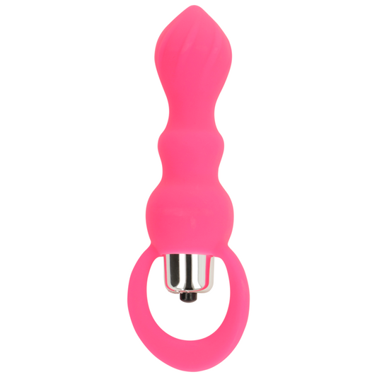 OHMAMA - ANAL VIBRATING STIMULATOR 9 CM PINK