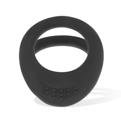 OHMAMA FETISH - DOUBLE SILICONE RING 3.5 CM /4.5 CM