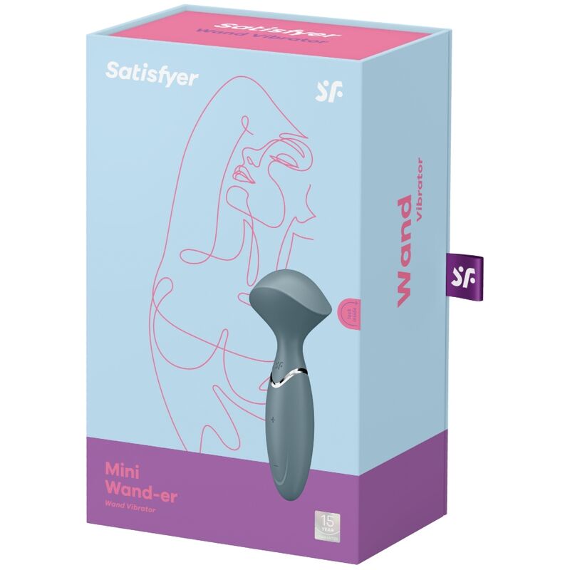 SATISFYER - MINI WOND-ER BLUE