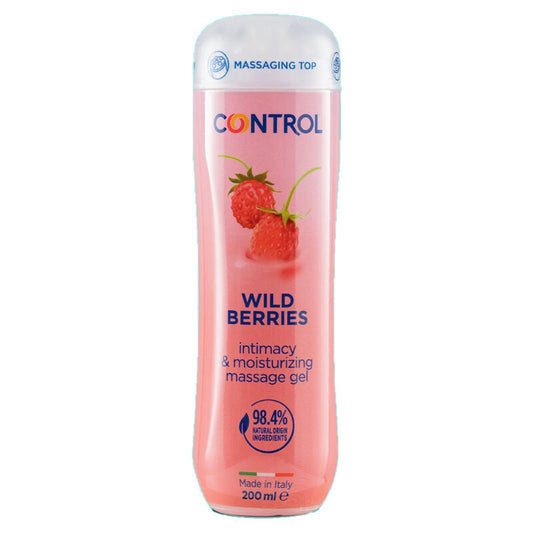 CONTROL - 3 IN 1 WILD BERRIES MASSAGE GEL 200 ML