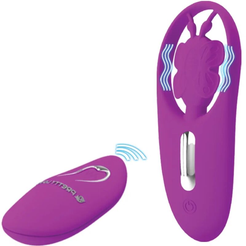 PRETTY LOVE - DANCING BUTTERFLY REMOTE CONTROLLED PANTIES STIMULATOR LILAC