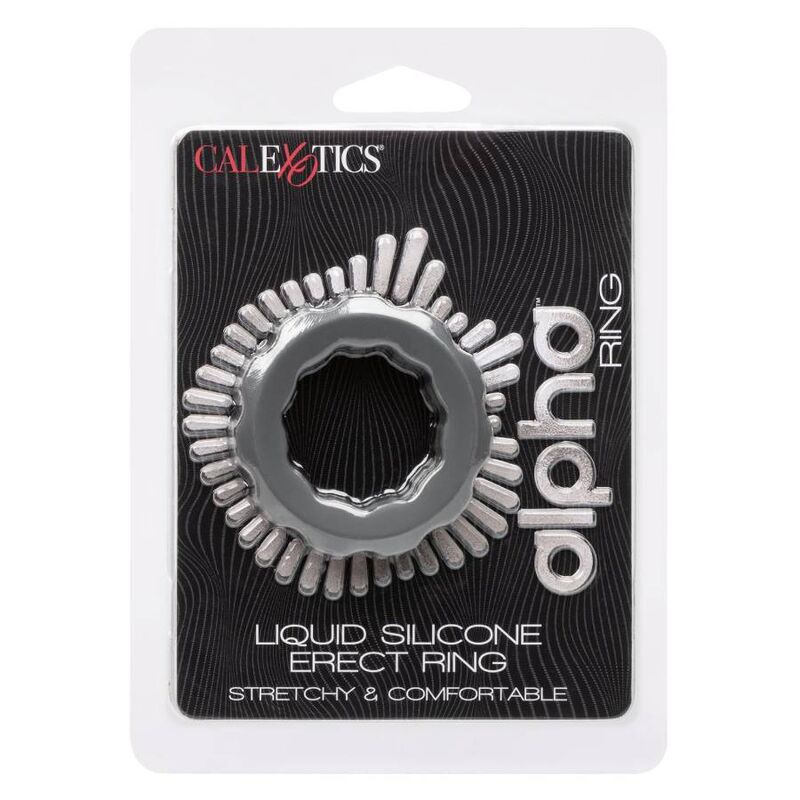 CALEXOTICS - ALPHA ERECT RING GRAY