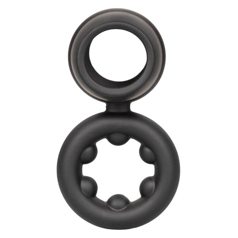 CALEXOTICS - ALPHA DUAL MAGNUM RING BLACK