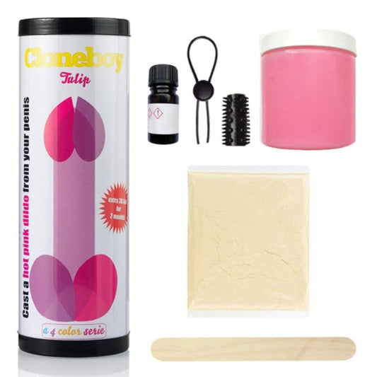 CLONEBOY - HOT PINK TULIP DILDO