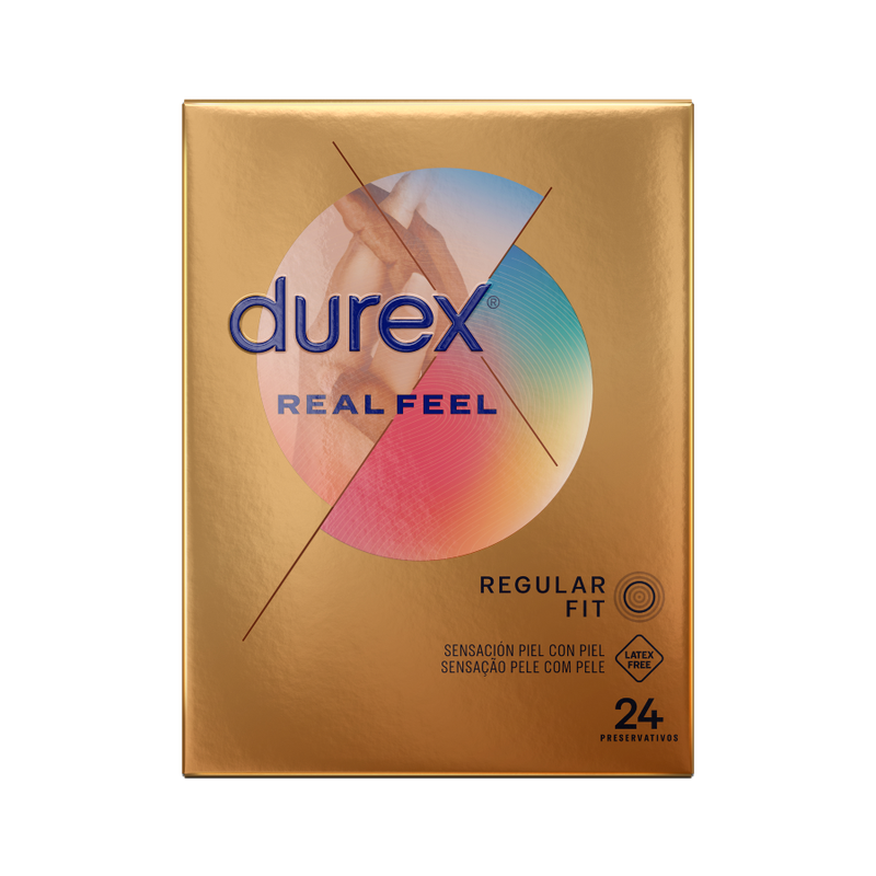 DUREX - REAL FEEL 24 UNITS