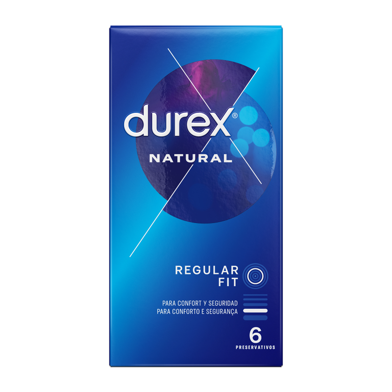 DUREX - NATURAL CLASSIC 6 UNITS