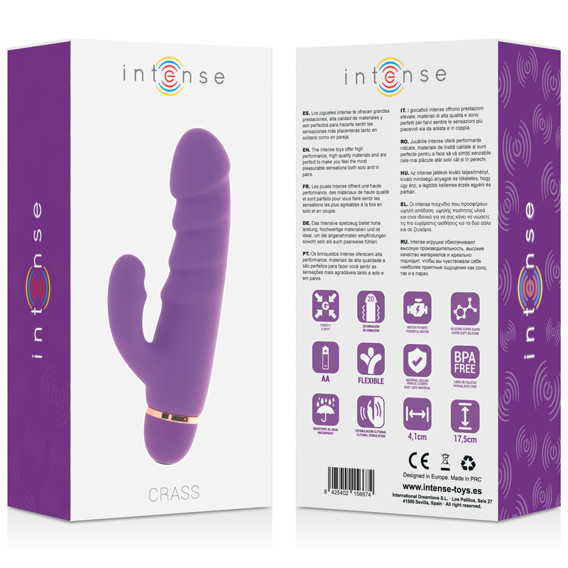 INTENSE - CRASS 20 SPEEDS SILICONE LILAC