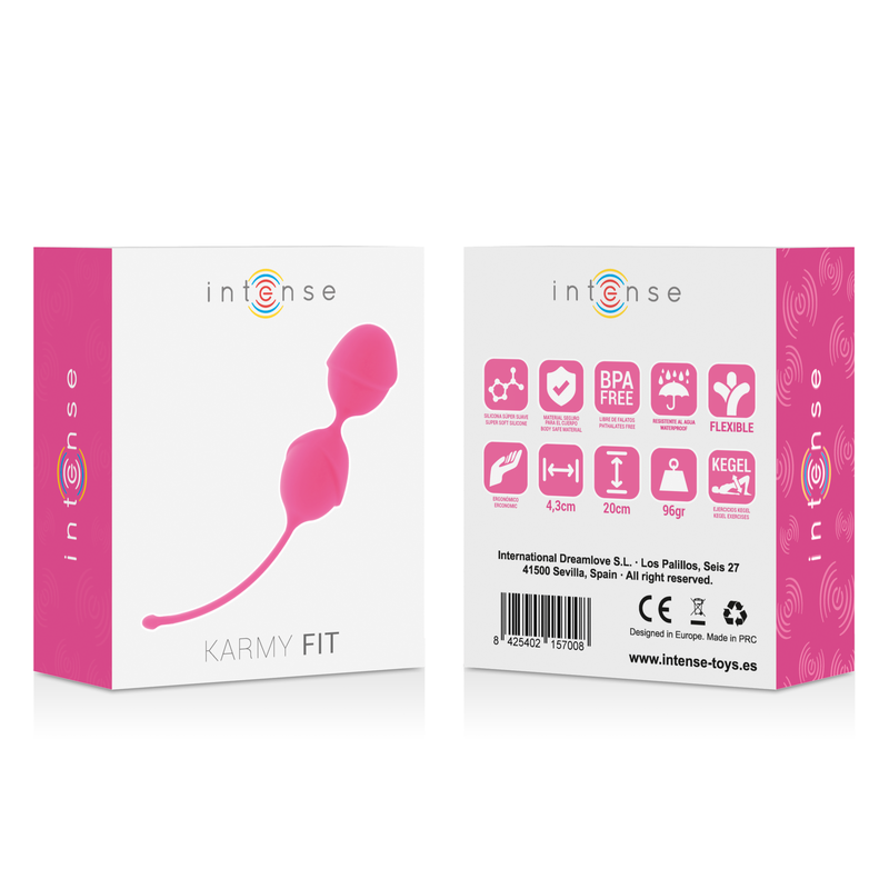 INTENSE - KARMY FIT KEGEL SILICONE FUCHSIA