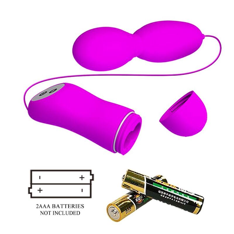 PRETTY LOVE - VEGA MASSAGER ROTATION AND VIBRATION 12 FUNCTIONS FUCHSIA