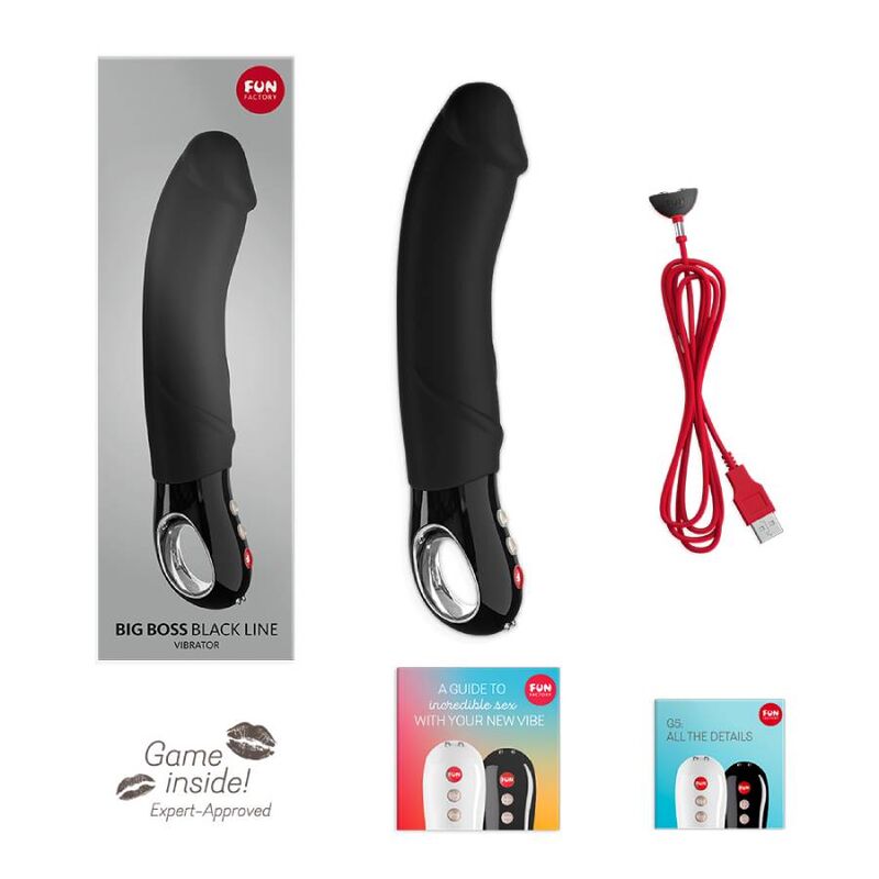 FUN FACTORY - BIG BOSS BLACK LINE VIBRATOR