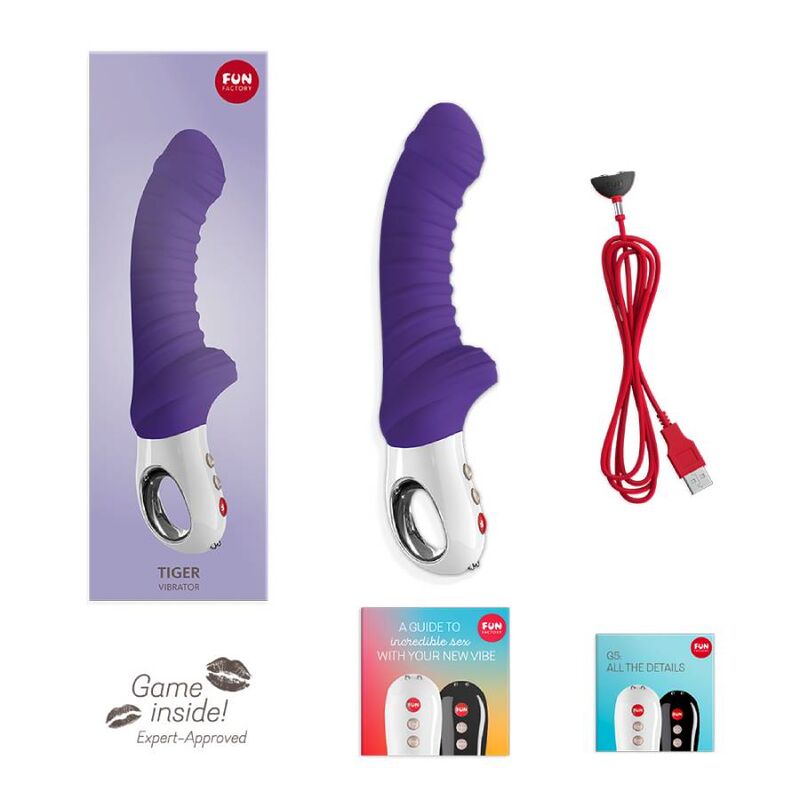 FUN FACTORY - TIGER G5 VIOLET VIBRATOR