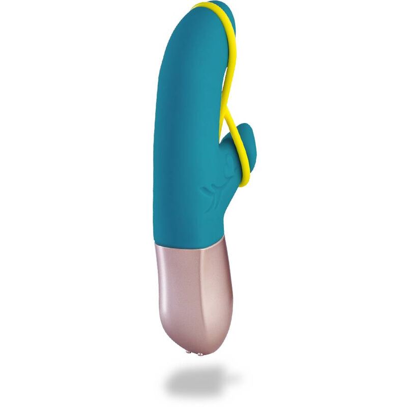 FUN FACTORY - AMORINO MINI VIBRADOR PETROL & AMARILLO NEON