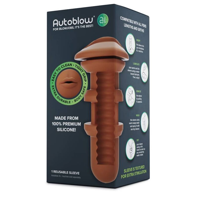 AUTOBLOW - BROWN AI MOUTH SLEEVE