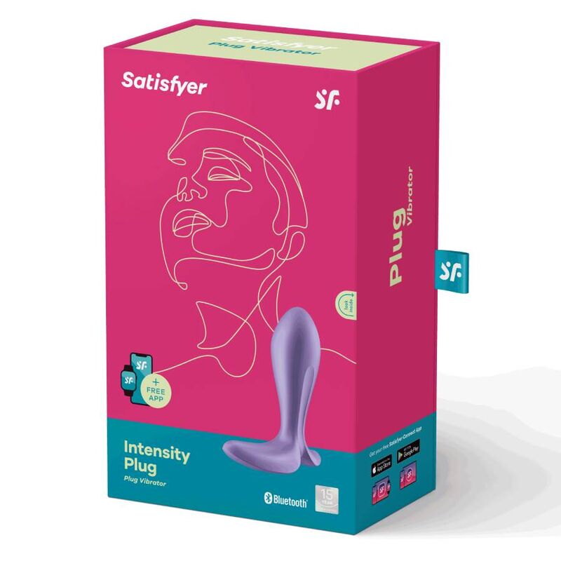 SATISFYER - INTENSITY PLUG MORADO