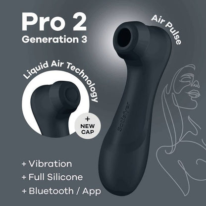 SATISFYER - PRO 2 GENERATION 3 GARNET BLUETOOTH &amp; APP