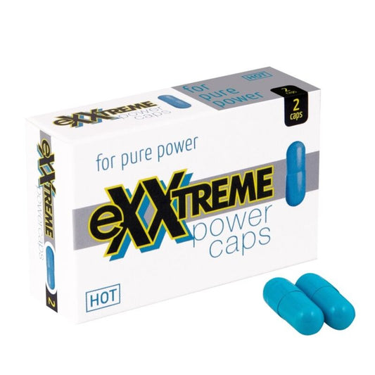 HOT - EXXTREME CÁPSULAS ESTIMULANTES 2 CPS