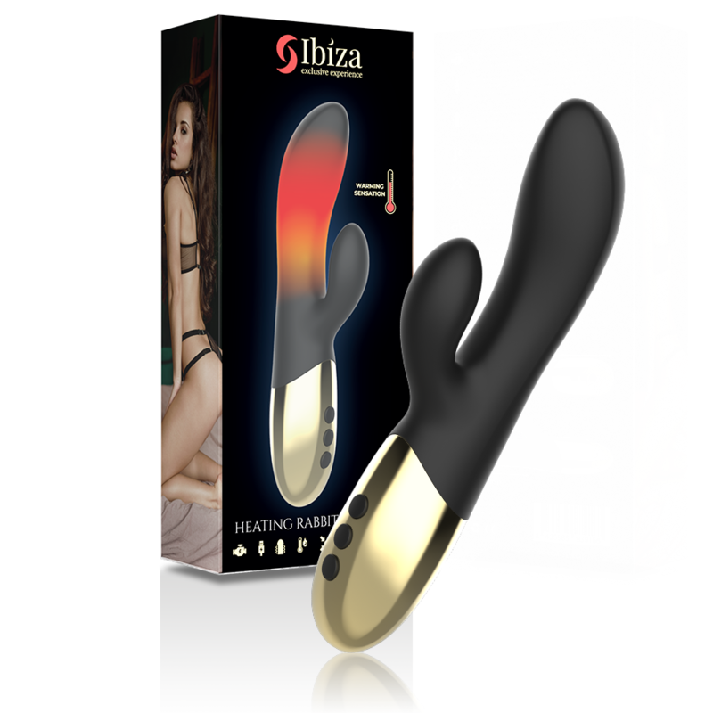 IBIZA - HEAT EFFECT RABBIT VIBRATOR