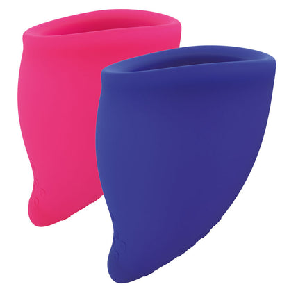 FUN FACTORY - FUN CUP EXPLORE PINK &amp; ULTRAMARINE MENSTRUAL CUP KIT