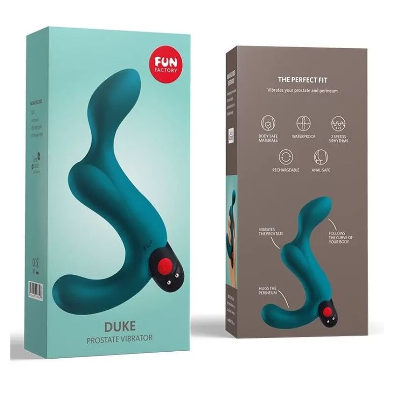 FUN FACTORY - DUKE PROSTATIC STIMULATOR DEEP BLUE