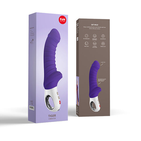 FUN FACTORY - TIGER G5 VIOLET VIBRATOR