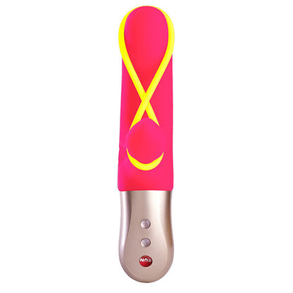 FUN FACTORY - AMORINO MINI VIBRATOR PINK &amp; NEON YELLOW