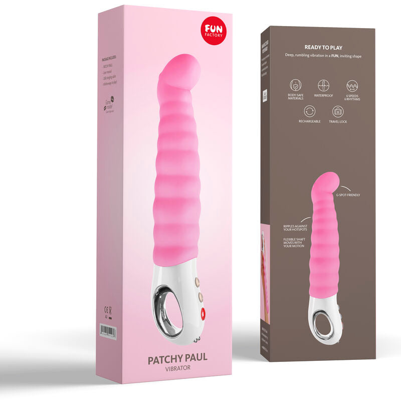 FUN FACTORY - PATCHY PAUL G5 G-SPOT VIBRADOR CANDY ROSE