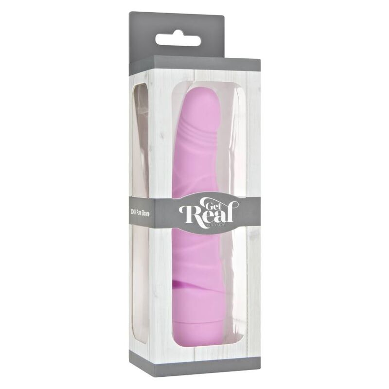 GET REAL - MINI CLASSIC SLIM PINK VIBRATOR