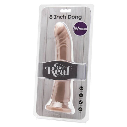 GET REAL - DONG 20.5 CM VIBRATING NATURAL