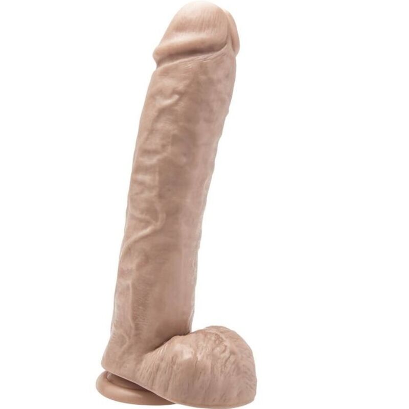 GET REAL - DILDO 28 CM WITH NATURAL TESTICLES