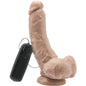 GET REAL - DILDO 20.5 CM WITH NATURAL VIBRATOR TESTICLES