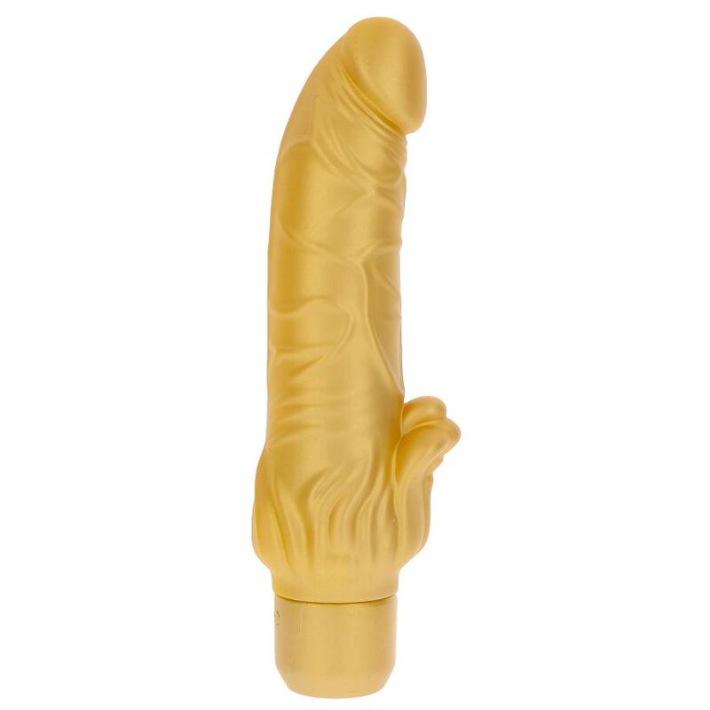 GET REAL - GOLD DICKER STIM GOLDEN VIBRATOR