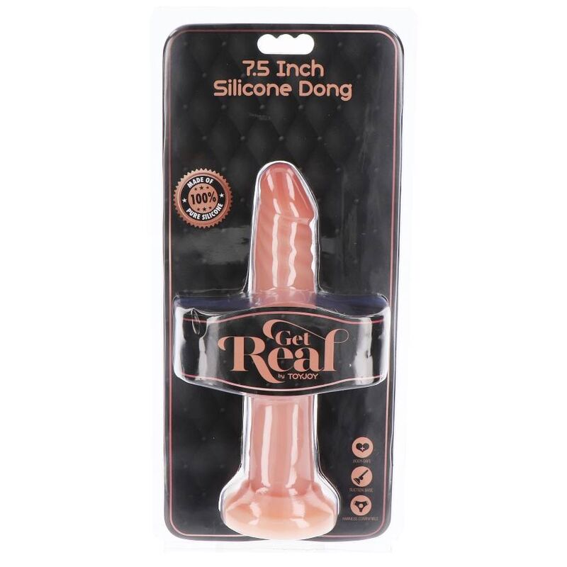 GET REAL - SILICONE DONG 19 CM NATURAL