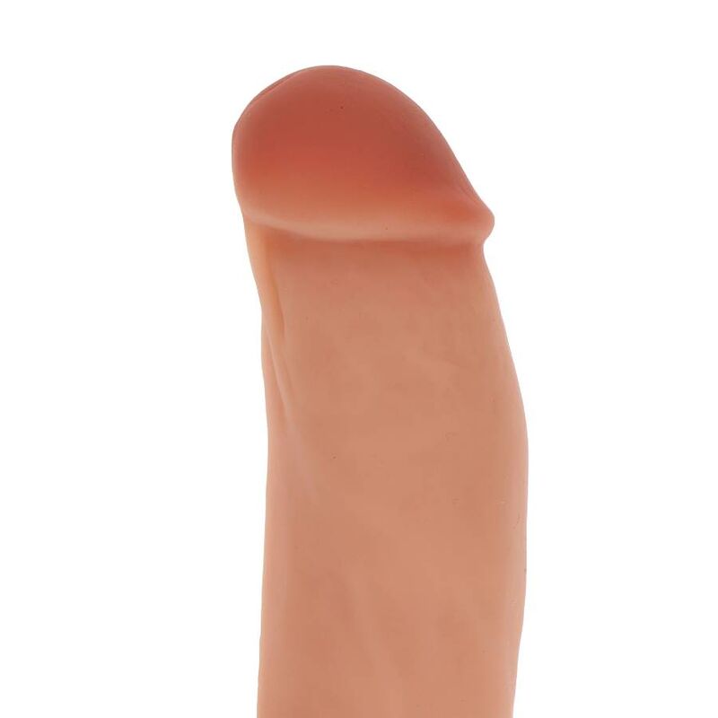 GET REAL - 18 CM SILICONE DILDO WITH NATURAL TESTICLES