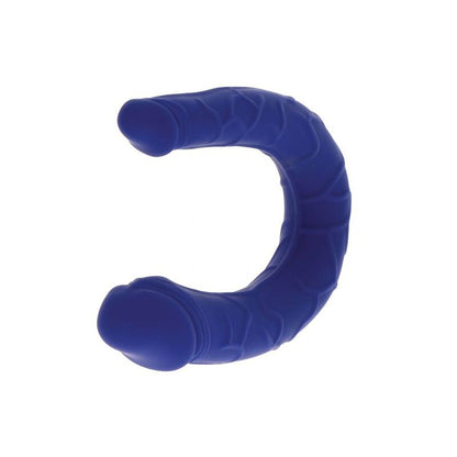 GET REAL - MINI DOUBLE DONG REALISTIC BLUE