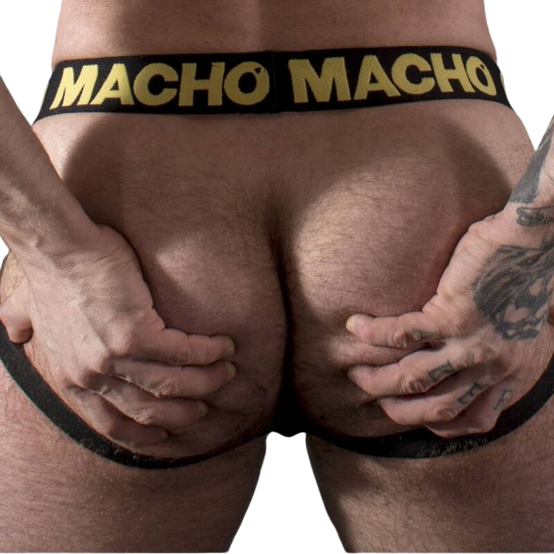 MALE - MX25AC YELLOW LEATHER JOCK S