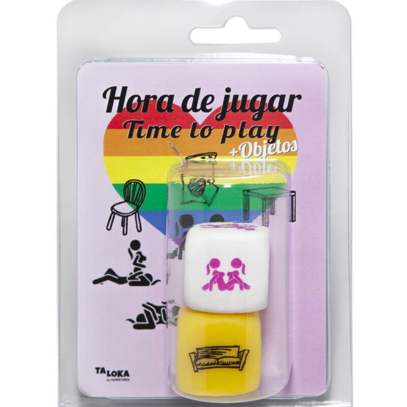 TALOKA - EROTIC DICE WITH POSITIONS AND PLACES PLAY TIME