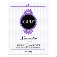 KHEPER GAMES - FOREPLAY BATH SALTS AND CARD GAMES EN/ES