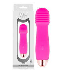 DOLCE VITA - THREE PINK 7 SPEEDS RECHARGEABLE VIBRATOR