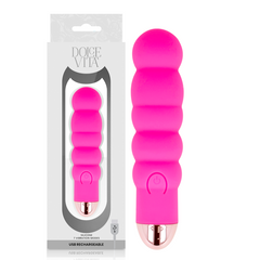 DOLCE VITA - SIX PINK 7 SPEEDS RECHARGEABLE VIBRATOR