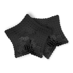 OHMAMA FETISH - BLACK SEQUIN STAR NIPPLE COVERS