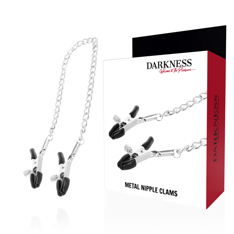 DARKNESS - ADJUSTABLE METAL NIPPLE CLAMPS