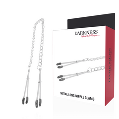 DARKNESS - PINZAS AJUSTABLES PARA PEZONES METAL